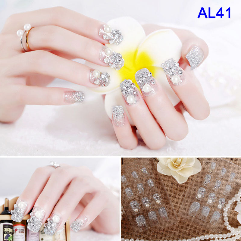 Nail art nail clips