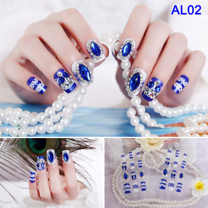 Nail art nail clips