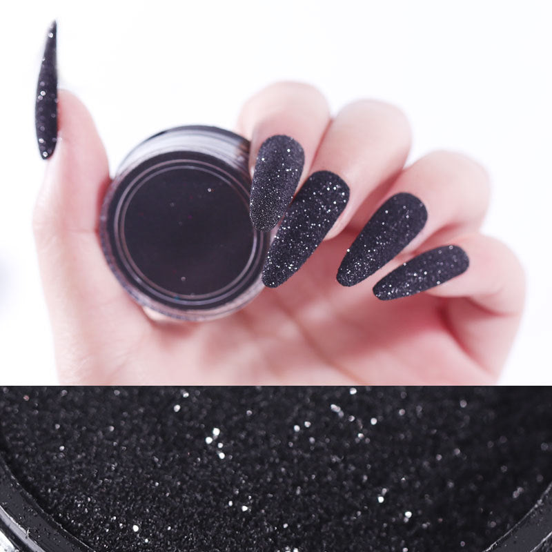 Woolen Powder Starlight Black Gauze Sugar Powder